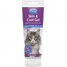 Pet Ag Skin & Coat Gel Supplement Supports Healthy Skin & Coat For Cats 100g, 99138, cat Supplements, Pet Ag, cat Health, catsmart, Health, Supplements